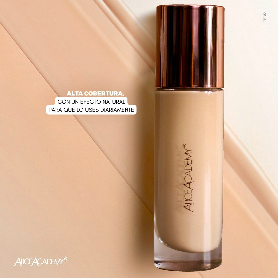 MAQUILLAJE BASE ULTRA HD ALICE ACADEMY