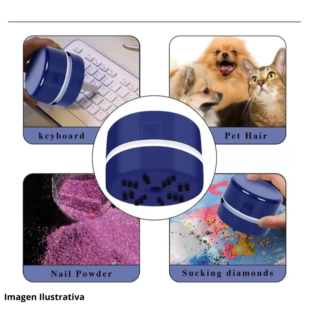 Mini Aspiradora Portatil Escritorio