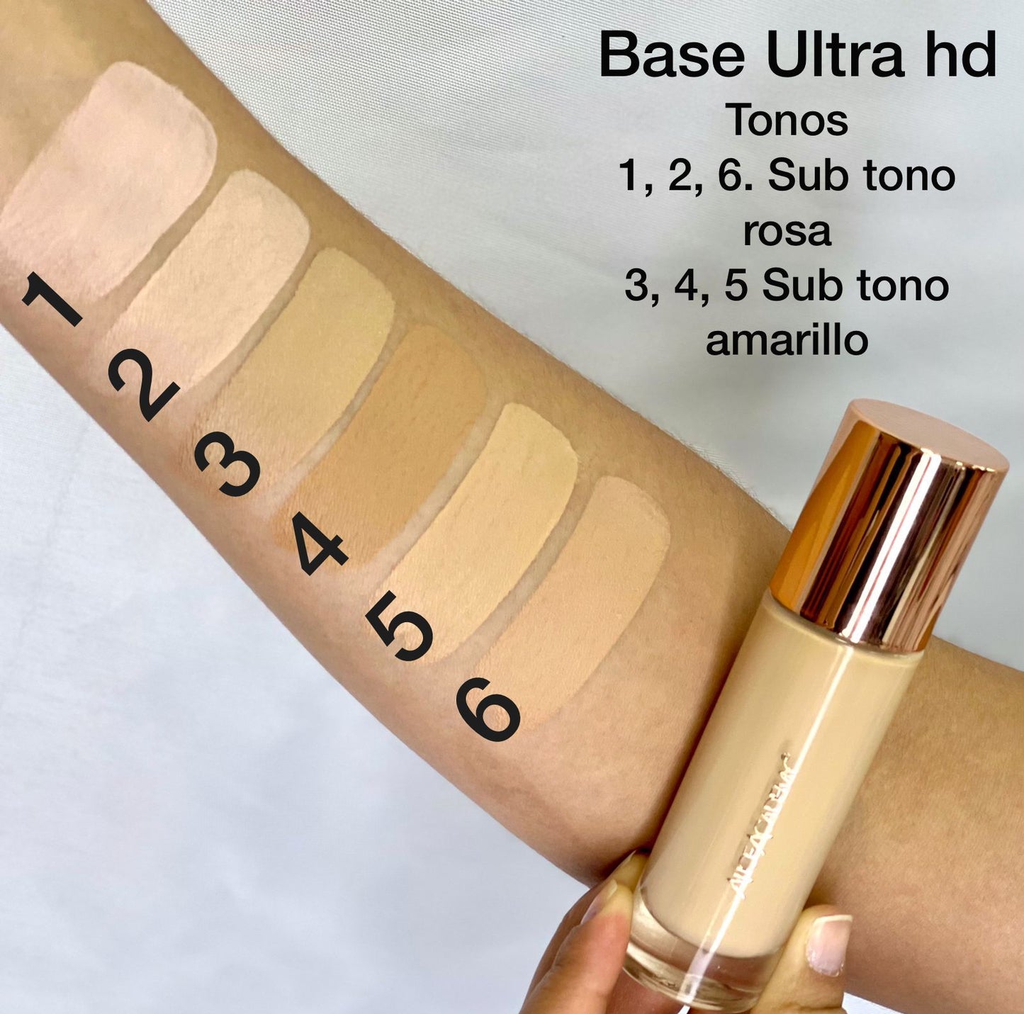 MAQUILLAJE BASE ULTRA HD ALICE ACADEMY